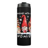 私のぶら下がったGnomiesのクリスマスおもしろい格言クリスマス タンブラー (正面)