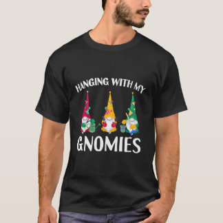 私のぶら下がったGnomies Yardガーデンおもしろい格言と Tシャツ