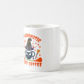 私のほうきはコーヒーが好き コーヒーマグカップ (正面右)