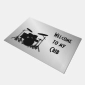 私のまぐさ桶のドラム一定のドアマットへの歓迎 ドアマット (アングル)