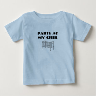 私のまぐさ桶のワイシャツのパーティー ベビーTシャツ