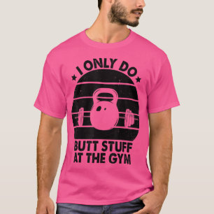 私のみ物でジム女子おもしろいトレーニングフィット Tシャツ