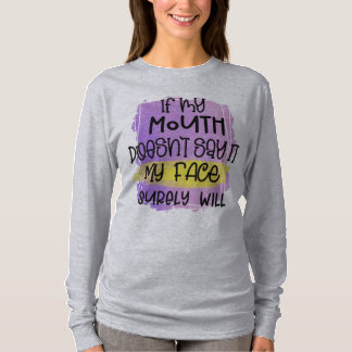私のもし口はTシャツとは言わない Tシャツ