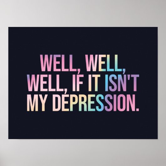 私のもし憂鬱ではない ポスター (正面)