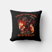 私のもし隠れ家から出る暑さに耐えられない! クッション (正面)