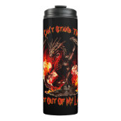 私のもし隠れ家から出る暑さに耐えられない！ タンブラー (正面)