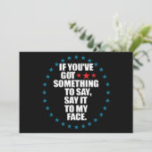 私のもし顔K得に言いたいことがある 招待状 (スタンド正面)