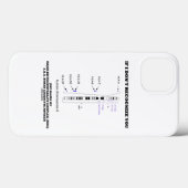 私のもしMHC染色体を責めたとは思わない Case-Mate iPhoneケース (裏面 (横))