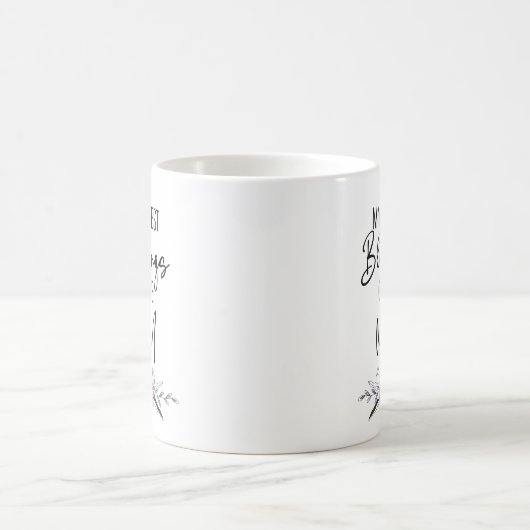 私のもっとも偉大恵みは母と呼ぶ コーヒーマグカップ (中央)