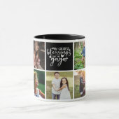 私のもっとも偉大恵みは私をガガフォトコラージュと呼ぶ マグカップ (中央)