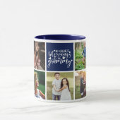 私のもっとも偉大恵みは私をグラミー写真コラージュと呼ぶ マグカップ (中央)