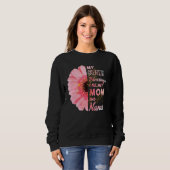 私のもっとも偉大恵みは私をママとナナ幸せMと呼ぶ スウェットシャツ (正面フル)