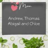 私のもっとも偉大恵みは私をママと呼び、ママのためのギフト キッチンタオル (折り畳み)