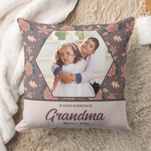 私のもっとも偉大恵みは私をGrandkids Thと呼ぶ クッション
