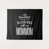 私のもっとも偉大恵みはMomMomと呼ぶ タペストリー (正面(横))