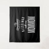 私のもっとも偉大恵みはMomMomと呼ぶ タペストリー (正面)