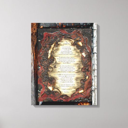 私のもっとも偉大罪 キャンバスプリント (正面)