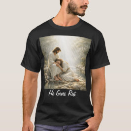 私のもとに来て安らげ - Tシャツ