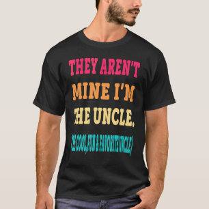 私のものじゃない、おじさんだもん クールで楽しいお気に入りのおじさん Tシャツ