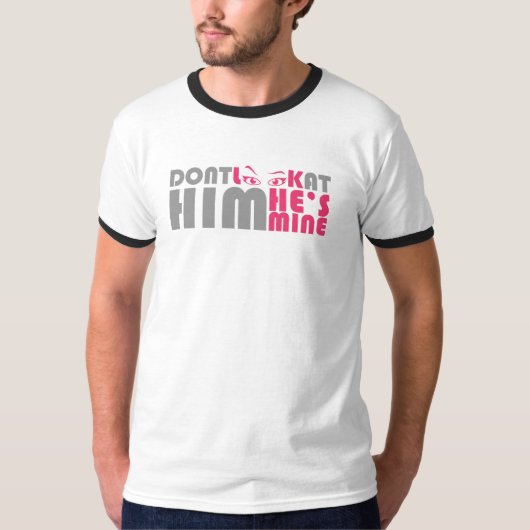 私のものだから見ないで Tシャツ (正面)