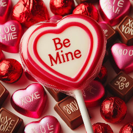 私のものになって ハートのバレンタイン ラッピポップ シーズンカード