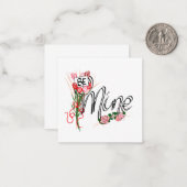 私のものになって バレンタインのブランクカード ノートカード (正面/裏面インサイチュ)