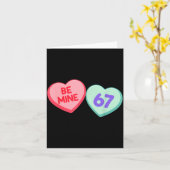 私のものになって 67 かわいいバレンタインメッセージ ハートフレーズ カード (黄色い花)