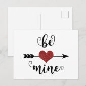 私のものになりたい - バレンタインデーのポストカード シーズンポストカード (正面/裏面)