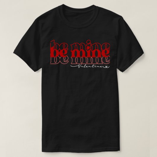 私のものになりなよ バレンタイン2 Tシャツ (デザイン正面)