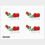 私のものになる 長方形シール (シート)