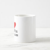 私のものはスペイン語教師のもの コーヒーマグカップ (中央)