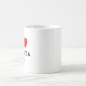 私のものはモデルに属する コーヒーマグカップ (中央)