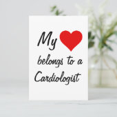 私のものは心臓専門医に属するカード カード (スタンド正面)