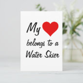 私のものは水上スキーカードに属する カード (スタンド正面)