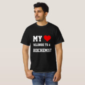 私のものは生化学者のもの Tシャツ (正面フル)