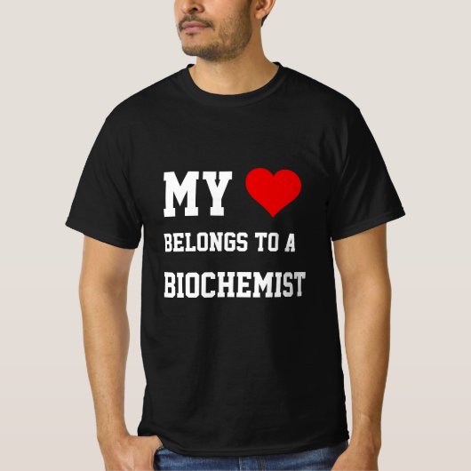 私のものは生化学者のもの Tシャツ (正面)