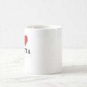 私のものは給食のおばちゃんのもの コーヒーマグカップ (中央)
