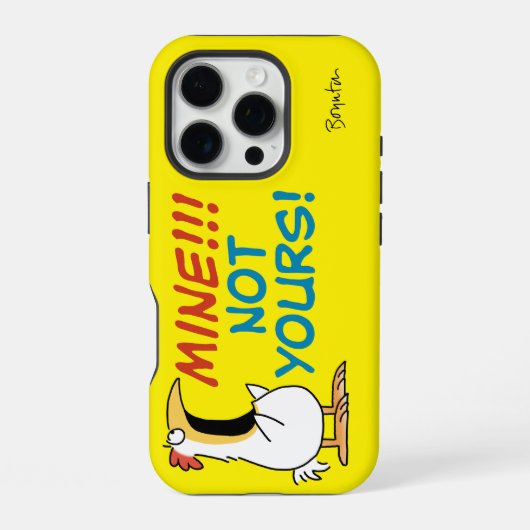 私のもの！あなたのじゃない！ iPhoneケース (裏面)