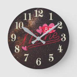 私のもの ラウンド壁時計