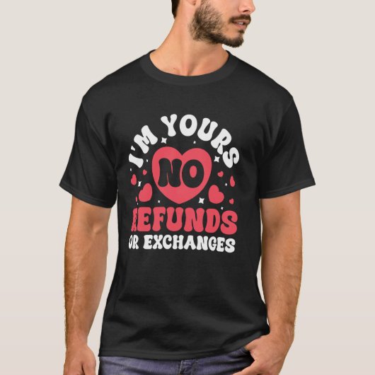 私のもの 返品・交換不可 Tシャツ (正面)