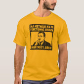私のやり方ではうまくいきませんでした - フランス語 - メンズTシャツ Tシャツ (正面)
