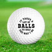 私のやり方でゴルフにはたくさんのボールがおもしろいかかる ゴルフボール