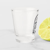 私のよい意思の墓の墓碑を裂いて下さい ショットグラス (左)