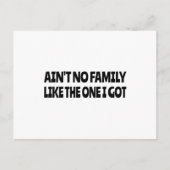 私のような家族はいな得い ポストカード (正面)
