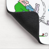 私のようにゴルフにはたくさんのボールが必要だ マウスパッド (コーナー)