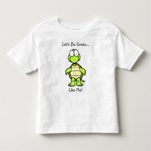 私のように緑があろう! トドラーTシャツ (正面)