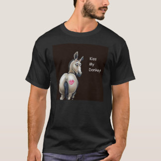 私のろばのTシャツに接吻して下さい Tシャツ