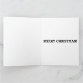 私のわがままな弟へのクリスマスカード カード (内部)