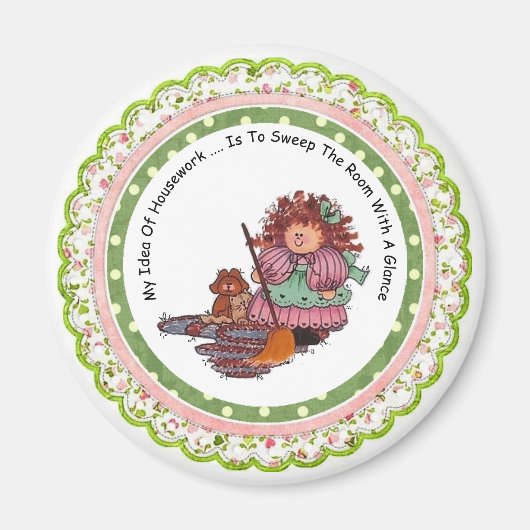 私のアイディアの家事マグネット マグネット (正面)