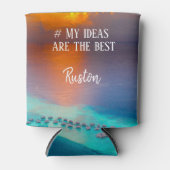 #私のアイディアは最高のアイランドバカンスを覚えている 缶クーラー (正面)